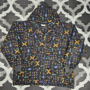 Multicolor Patterned Ski Jacket